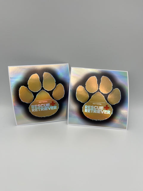 Rescue Retriever 2 pack decal